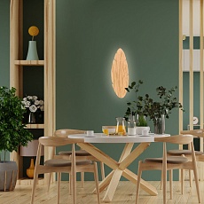 Настенный светильник TK Lighting 4678 Hoja Wood 2