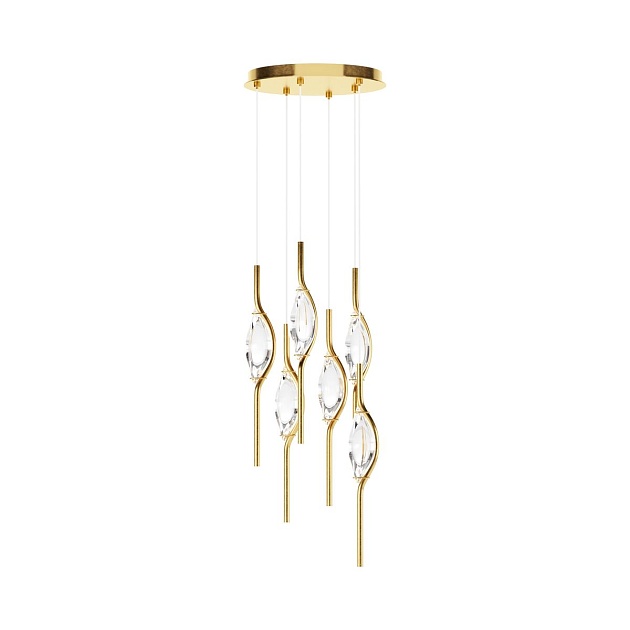 Подвесная светодиодная люстра Maytoni Foresight MOD347PL-L48BS3K Фото № 1