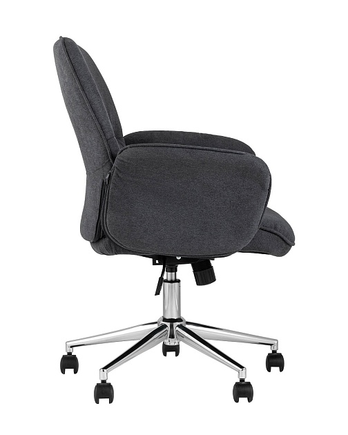 Кресло руководителя Stool Group Simona серый THOMASINA GY702-36 GREY Фото № 3