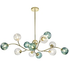 Подвесная люстра Indigo Selva 11032/12R Gold V000298