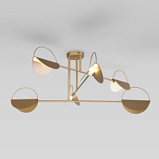 Потолочная люстра Eurosvet Grazia 70148/6 золото 1