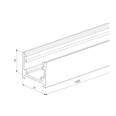 Шинопровод Elektrostandard Brass Line 85223/00 a069638 1