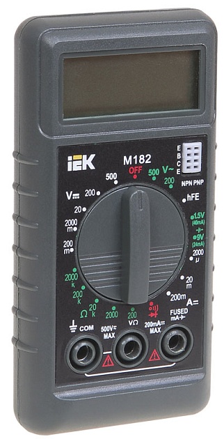 Мультиметр цифровой COMPACT M182 IEK TMD-1S-182 Фото № 1