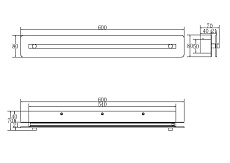Настенный светодиодный светильник Maytoni Maya P091WL-L13G3K 1