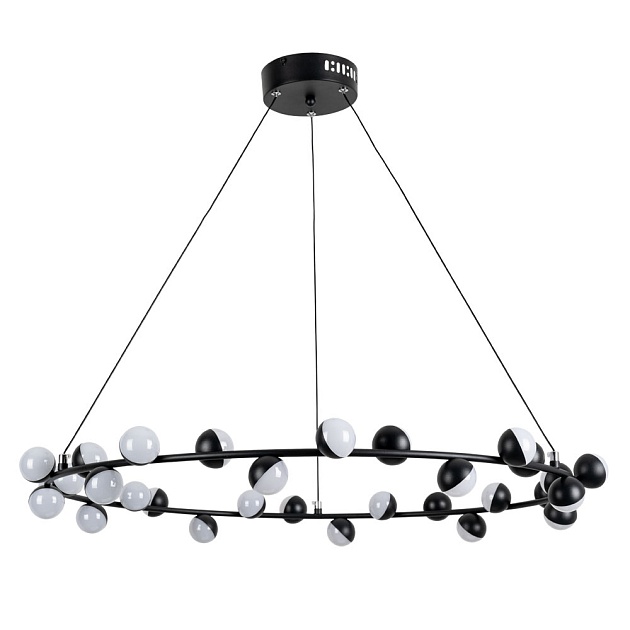 Подвесная светодиодная люстра Arte Lamp Dexter A3619SP-30BK изображение 1 Подвесная светодиодная люстра Arte Lamp Dexter A3619SP-30BK Фото № 1
