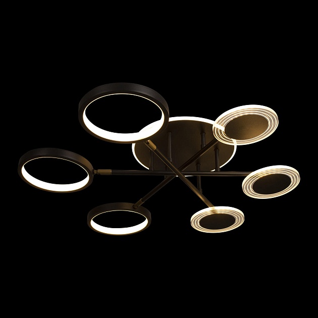 Потолочная светодиодная люстра Loft IT Megan 10164S Black изображение 2 Потолочная светодиодная люстра Loft IT Megan 10164S Black Фото № 2