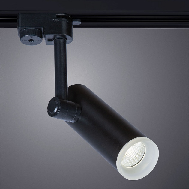 Трековый светодиодный светильник Arte Lamp Hubble A6813PL-1BK Фото № 4
