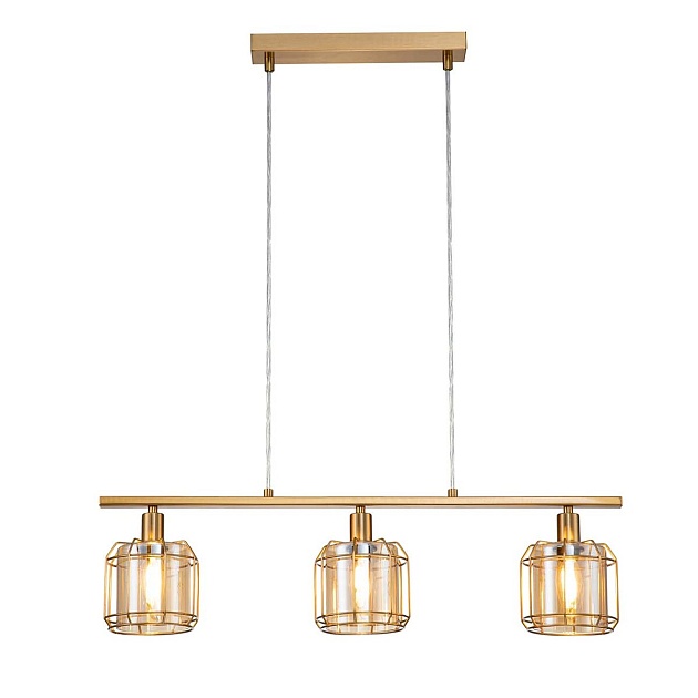 Подвесной светильник Escada Midland 10188/3S Brass Фото № 1