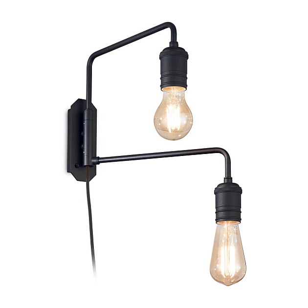 Бра Ideal Lux Triumph AP2 Nero 242385 изображение 1 Бра Ideal Lux Triumph AP2 Nero 242385 Фото № 1