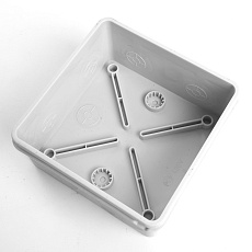 Коробка разветвительная 2х компонентная HF EBX40-48-67, 80*80*40мм, 8 вводов, IP67, серая (GE42435) 2