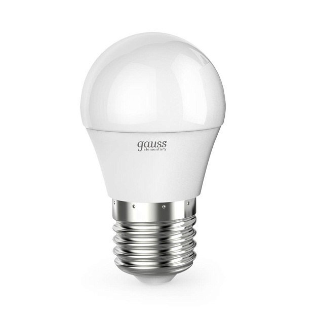 Лампа светодиодная Gauss E27 10W 6500K матовая 53230 Фото № 1