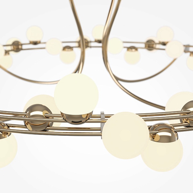 Потолочная светодиодная люстра Maytoni Tessara MOD081CL-L48G3K Фото № 9