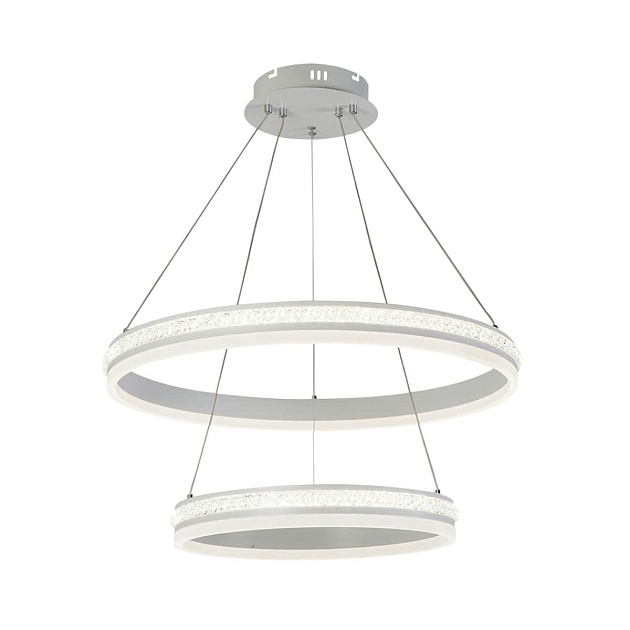 Подвесная светодиодная люстра Profit Light 6040/2 WHT Фото № 2