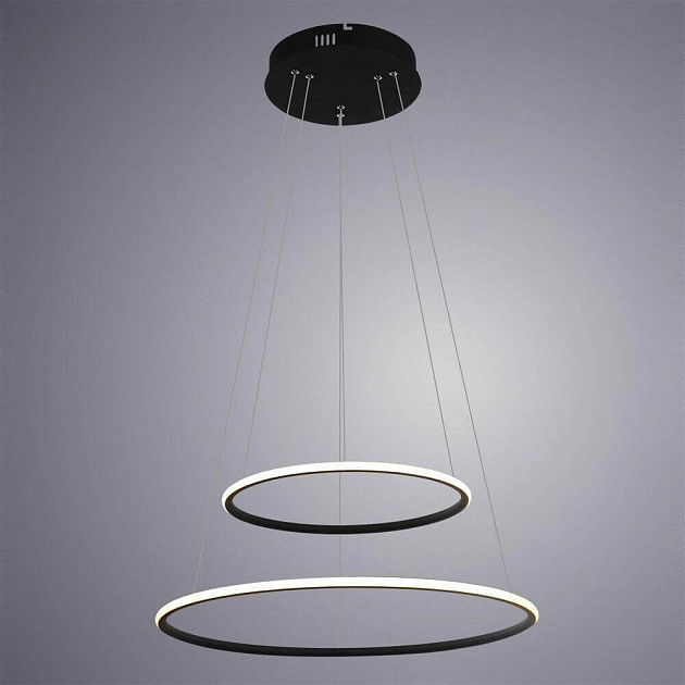 Подвесной светодиодный светильник Arte Lamp A2500SP-2BK изображение 2 Подвесной светодиодный светильник Arte Lamp A2500SP-2BK Фото № 2