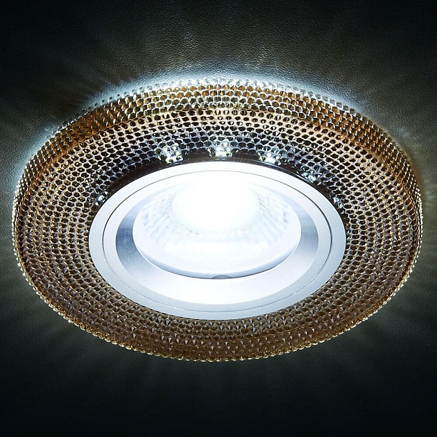 Встраиваемый светодиодный светильник Ambrella light Led S290 BK Фото № 2