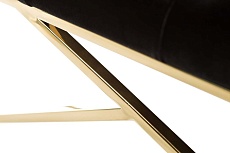 Банкетка Garda Decor GY-BEN7835Gold-BL 2