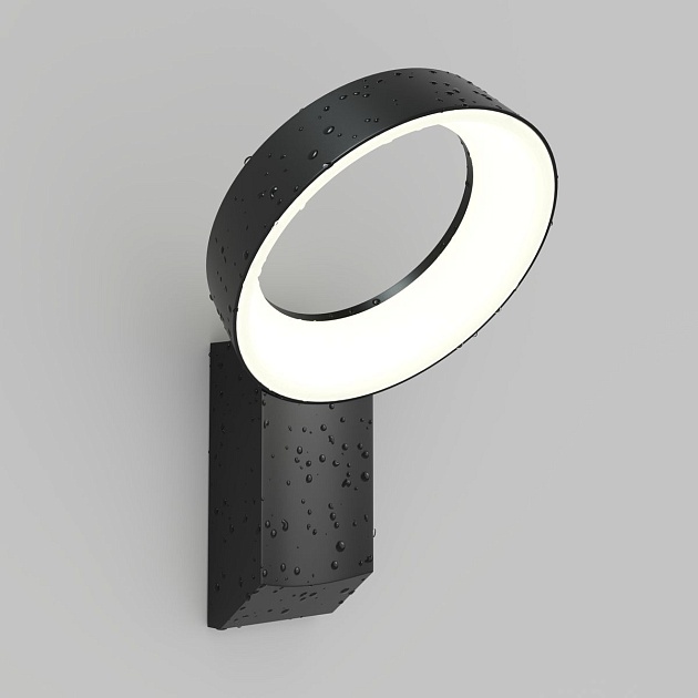 Уличный настенный светодиодный светильник Denkirs Sanvik DK9712-BK Фото № 4