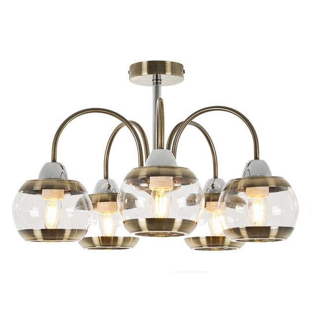 Потолочная люстра MyFar Kris MR1491-5C изображение 4 Потолочная люстра MyFar Kris MR1491-5C Фото № 4