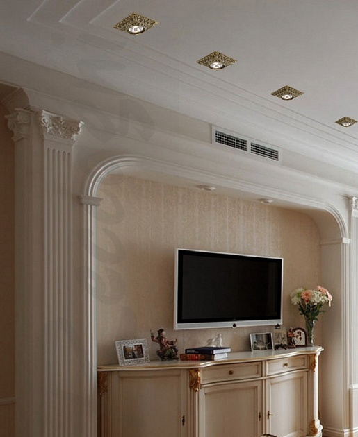 Встраиваемый светильник Reccagni Angelo Spot 1083 Bronzo Фото № 2