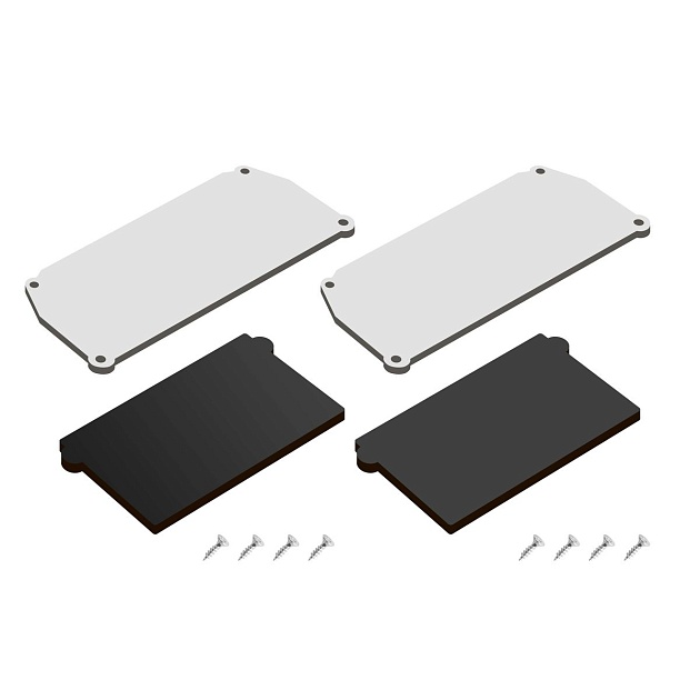 Заглушка Denkirs Flod (2 шт) DK5852-BK Фото № 1