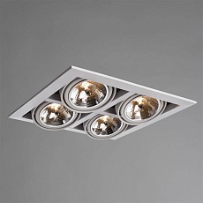 Встраиваемый светильник Arte Lamp Cardani A5935PL-4WH 2