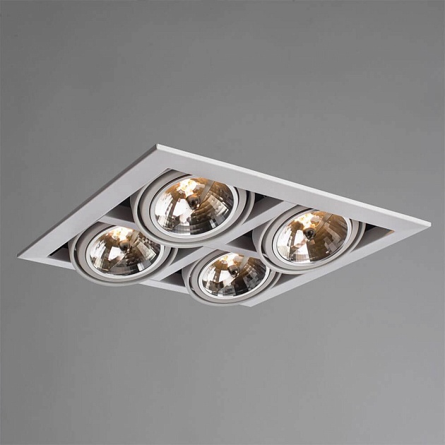 Встраиваемый светильник Arte Lamp Cardani A5935PL-4WH Фото № 3