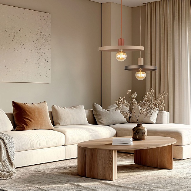 Подвесной светильник TK Lighting 10757 Sila Sabia Brown Фото № 6