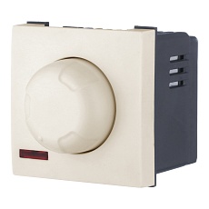 Светорегулятор LK Studio поворотный нажимной 600 Вт (бежевый) LK45 857201-1 1