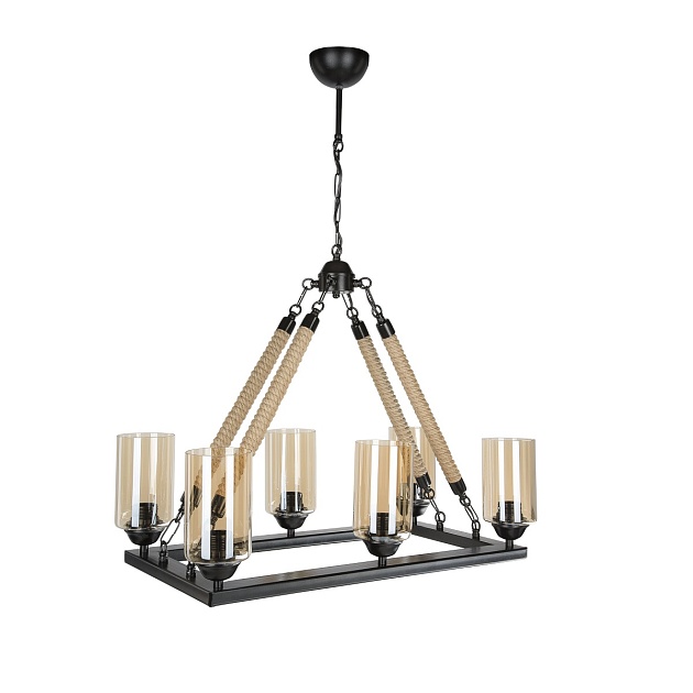 Подвесная люстра Toplight Ada TL1634S-06BK изображение 1 Подвесная люстра Toplight Ada TL1634S-06BK Фото № 1