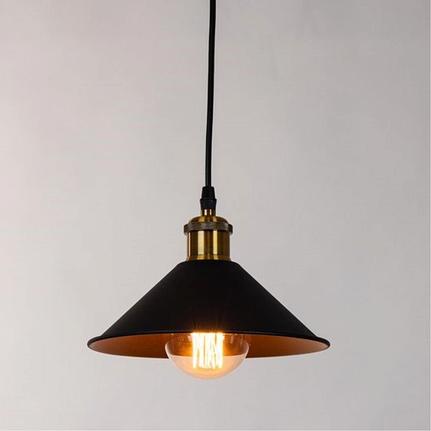 Подвесной светильник Arte Lamp Cappello A7037SP-1BK Фото № 4