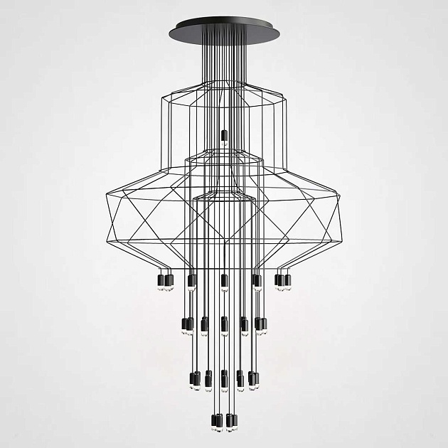 Подвесная люстра Imperium Loft Vibia Wireflow 75394-22 Фото № 1