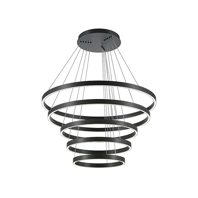 Подвесной светодиодный светильник Maytoni Rim MOD058PL-L200BK Фото № 5