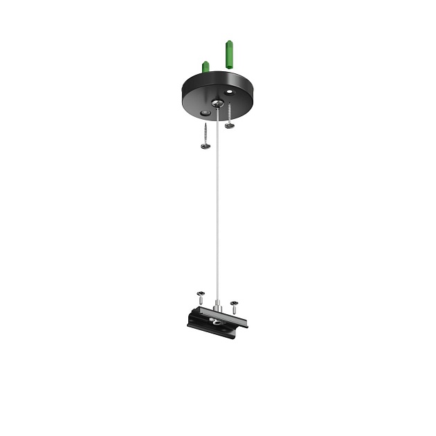 Подвесное крепление для шинопровода Denkirs Smart Base TR2106-BK Фото № 3