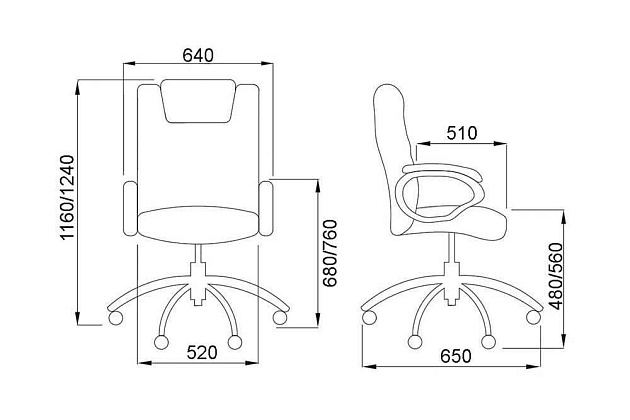 Кресло руководителя AksHome Leon белый, экокожа 56771 Фото № 2