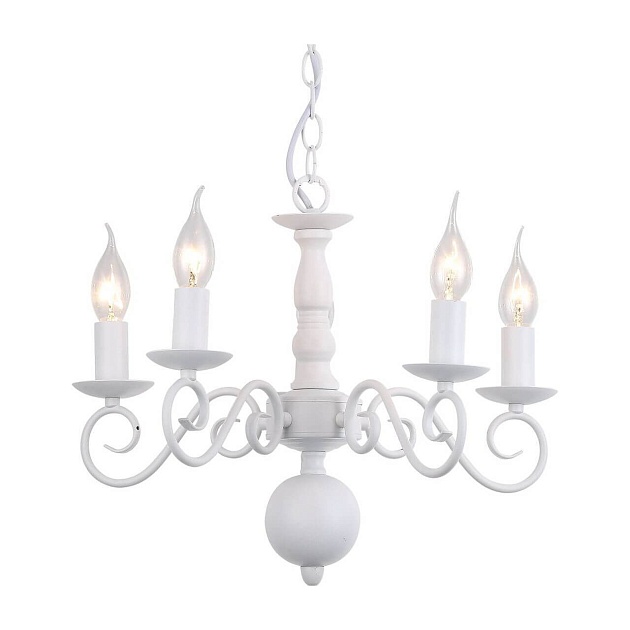 Подвесная люстра Arte Lamp A1129LM-5WH Фото № 4