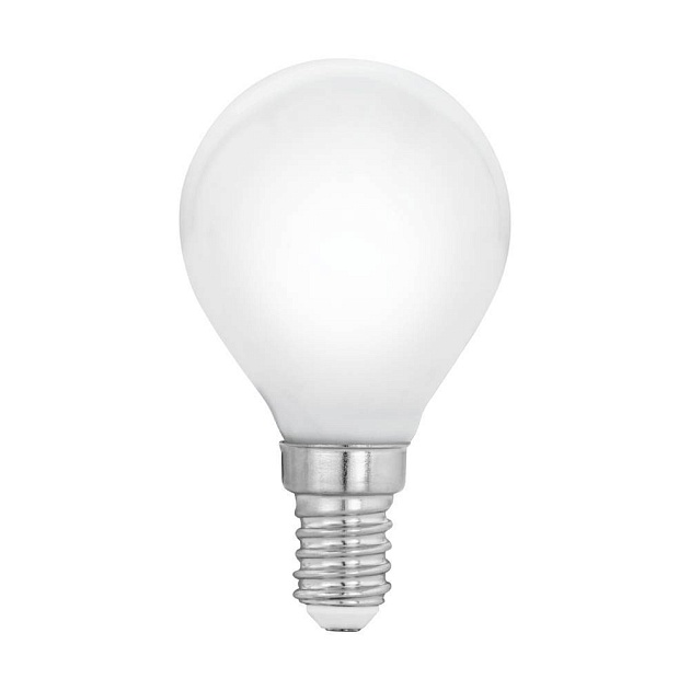 Лампа светодиодная Eglo E14 5W 2700K матовая 12548 Фото № 1