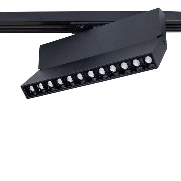 Трековый светодиодный светильник Arte Lamp Flash A4573PL-1BK Фото № 1