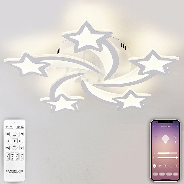 Потолочная светодиодная люстра Natali Kovaltseva Innovation Style 83018 Фото № 6