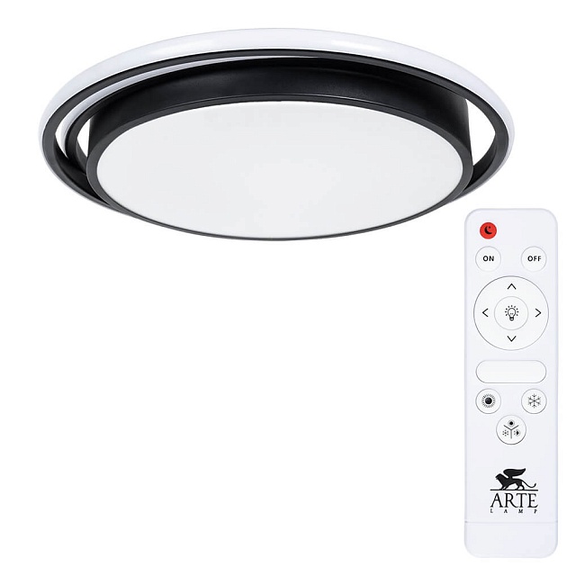 Потолочный светодиодный светильник Arte Lamp Sonny A2688PL-1BK Фото № 1