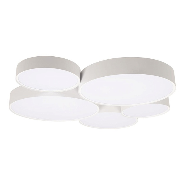 Потолочная светодиодная люстра Loft IT Drum 10218 White изображение 1 Потолочная светодиодная люстра Loft IT Drum 10218 White Фото № 1