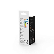 Лампа светодиодная филаментная Gauss E14 4,5W 2700K прозрачная 1141115 2