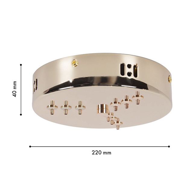 Основа для люстры Favourite Canopy 4591-220-9GD Фото № 2