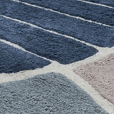 Ковер Tkano из хлопка с рисунком Tea plantation серого цвета из коллекции Terra, 120х180 см TK22-DR0010 4