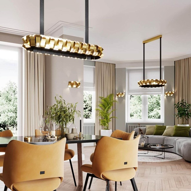 Подвесной светодиодный светильник Odeon Light Asturo 4993/80LA Фото № 7