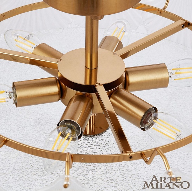 Потолочный светильник Arte Milano Rim 316009/D500 BS изображение 5 Потолочный светильник Arte Milano Rim 316009/D500 BS Фото № 5