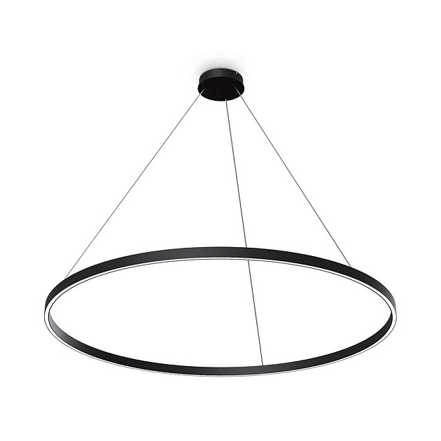 Подвесной светодиодный светильник Maytoni Rim MOD058PL-L65BK Фото № 1
