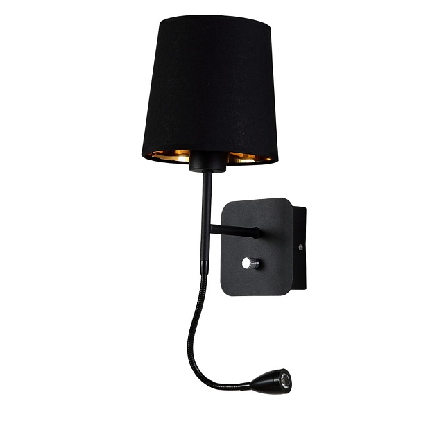 Бра Crystal Lux Pablo AP2 Black/Black-Gold Фото № 1