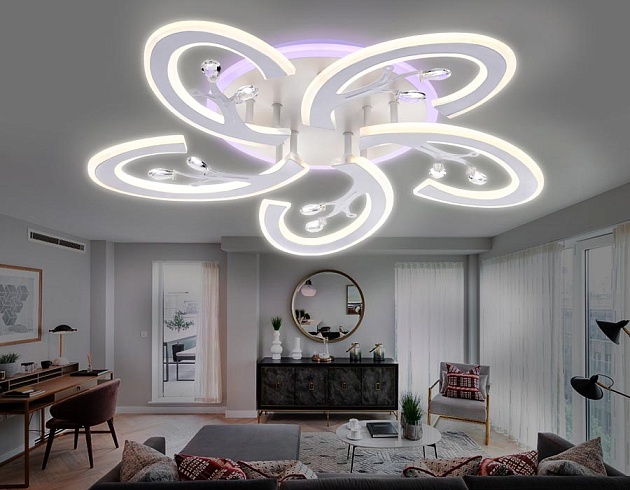 Потолочная светодиодная люстра Ambrella light Original FA512 Фото № 4