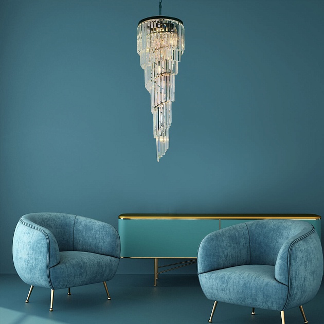 Каскадная люстра Divinare 3011/01 SP-11 Фото № 7