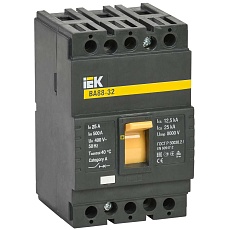 Выключатель автоматический ВА88-32 3Р 25А 25кА IEK SVA10-3-0025